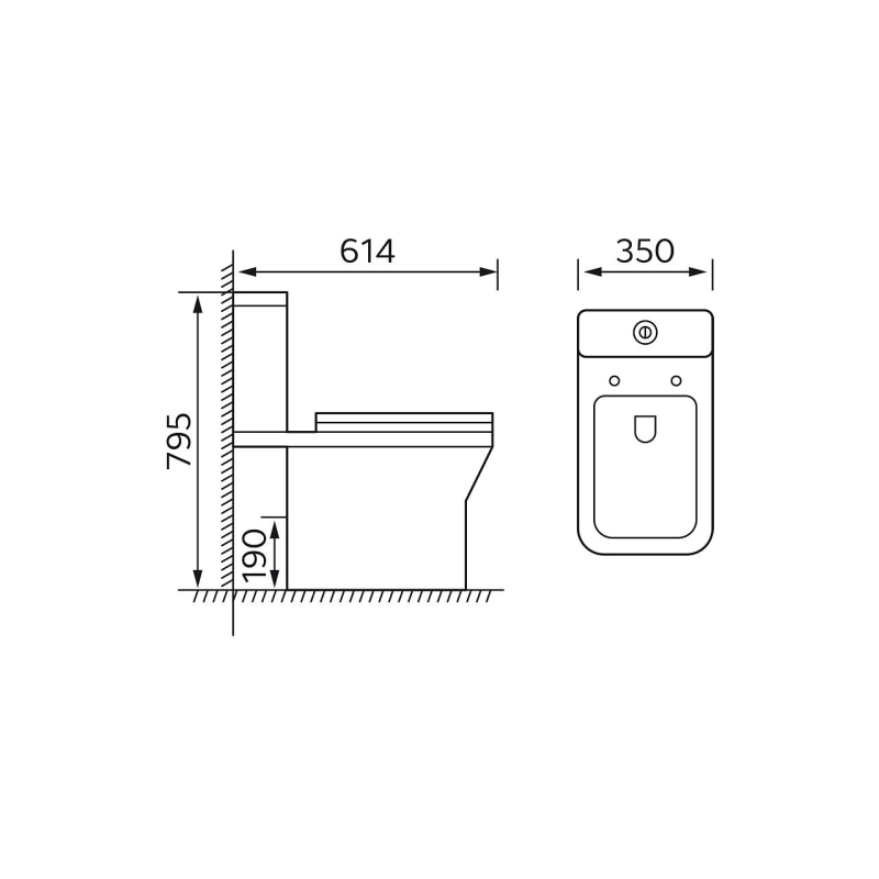 Унитаз-компакт Azario Wandy, н/п с арматурой, 2-режима, (сид с м/лифт+крепл), унив., AZ-56D