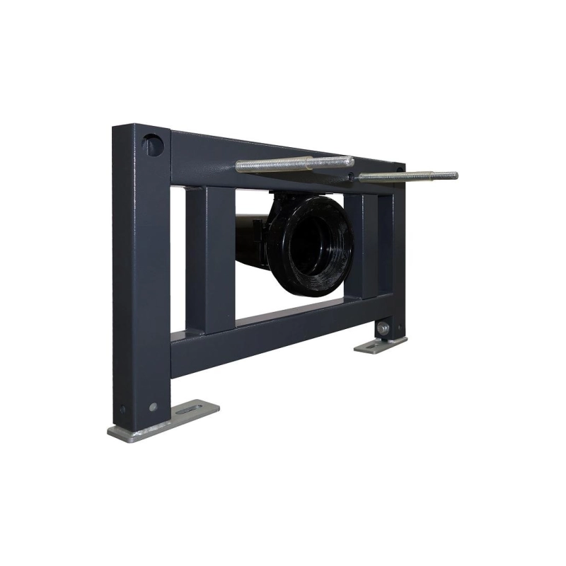 Унитаз импульсный подвесной Azario, квадратный, монтажная рама, с сид. дюр. микролифт, AZ-101C