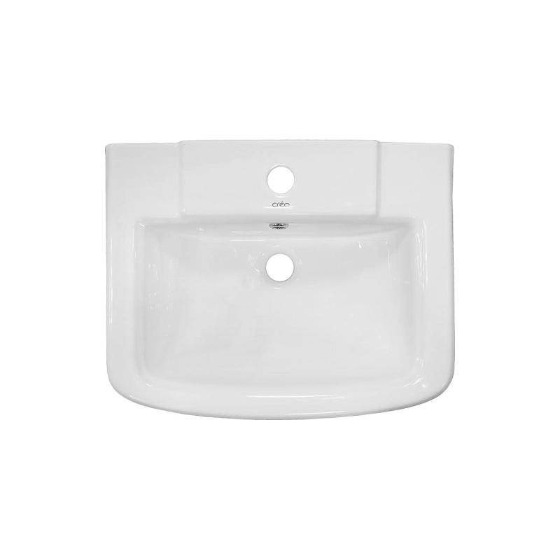 Раковина с пьедесталом Creo Ceramique PROJECT 510х405х795 мм, белый, PR3100+PR3110