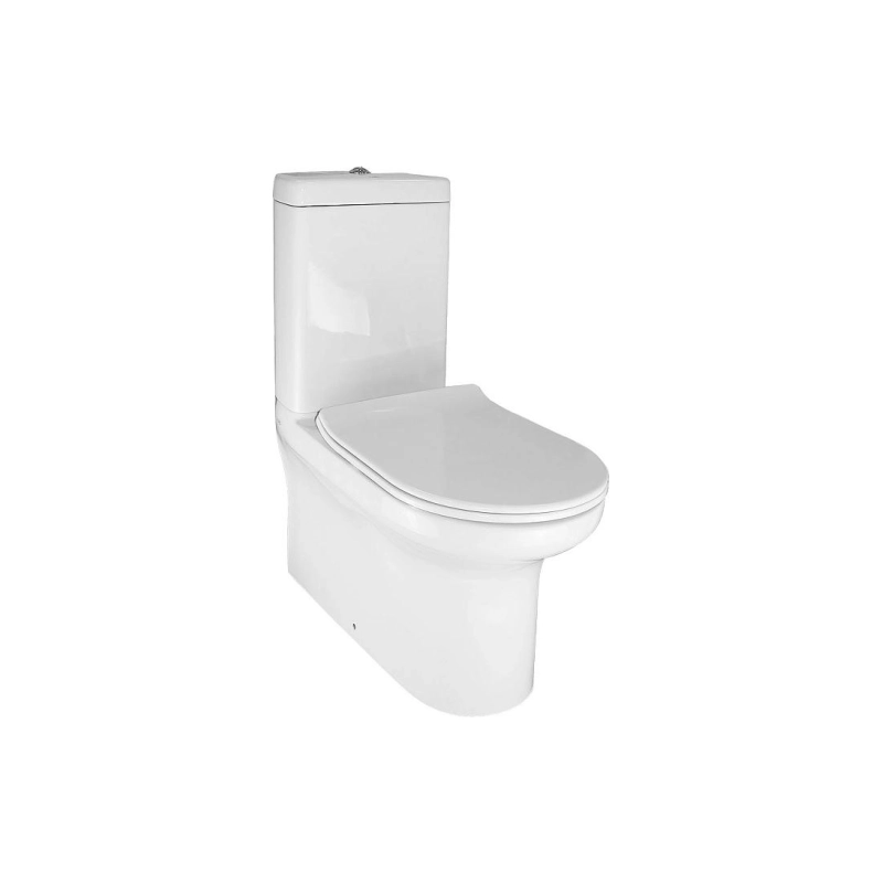 Унитаз-компакт Creo Ceramique ARCHI, н/п с арматурой 2-режима, (сид с м/лифт+крепл), унив., AR1002R