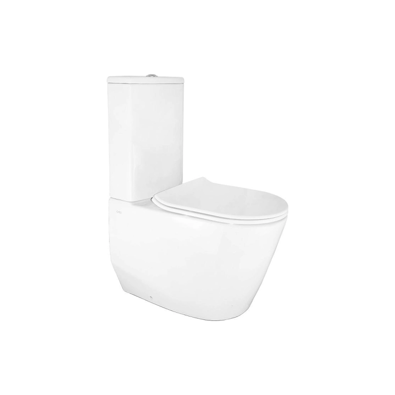 Унитаз-компакт Creo Ceramique RENNES, н/п с арматурой 2-режима, (сид с м/лифт+крепл), унив., RE1002R