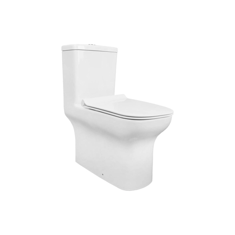 Унитаз-компакт Creo Ceramique ONE, н/п с арматурой 2-режима, (сид с м/лифт+крепл), унив., ON0102