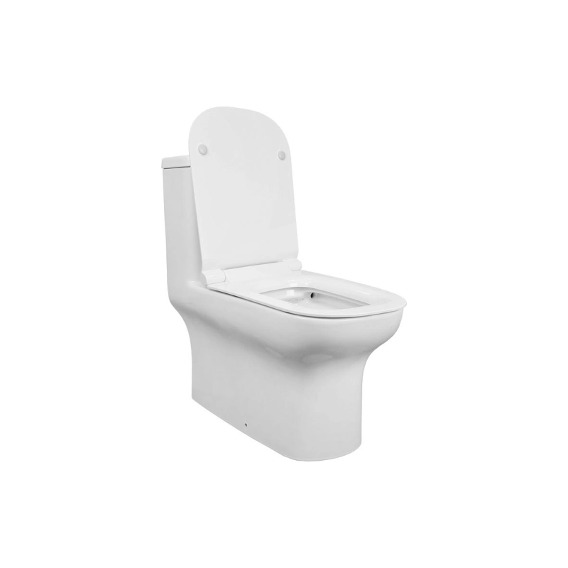 Унитаз-компакт Creo Ceramique ONE, н/п с арматурой 2-режима, (сид с м/лифт+крепл), унив., ON0102