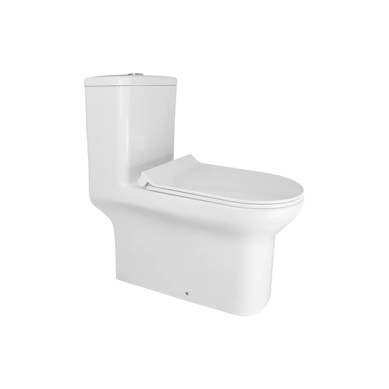 Унитаз-компакт Creo Ceramique ONE, н/п с арматурой 2-режима, (сид с м/лифт+крепл), унив., ON0103