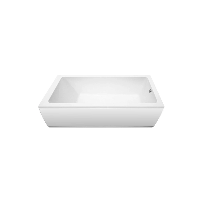 Ванна пристенная Loranto Novaro La 150х70, ABS пластик, (каркас+экран), белая CS00078487