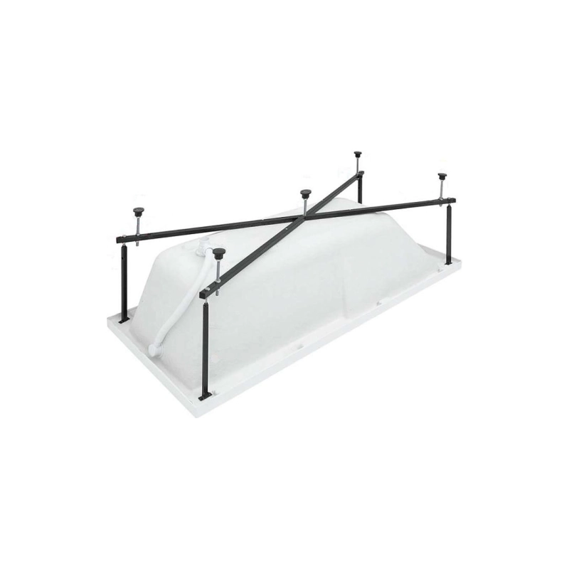 Ванна Loranto Arctica 150х70, прямоугольная, ABS пластик, (каркас+экран), CS00025375