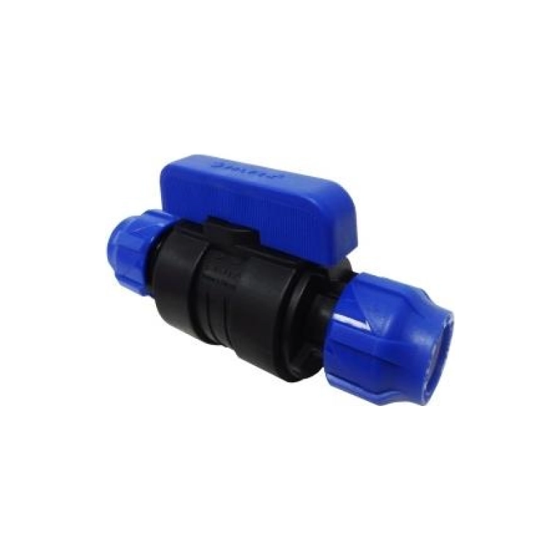 ПЭ Кран шаровой муфта-муфта 20*20 (40/10)