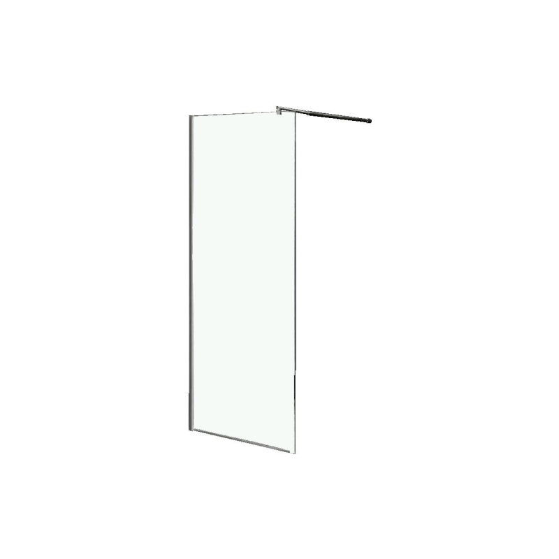 Душевая перегородка LORANTO Walk-in 120х200 см, хром, CSL1020120