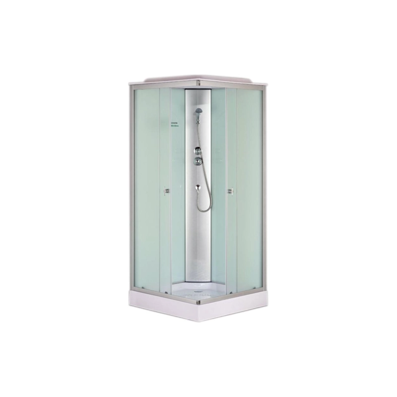 Душевая кабина Loranto CS-6491F(CS-8072) 90х90х215, квадрат, поддон 13см, CS6491F(CS8072)9090215