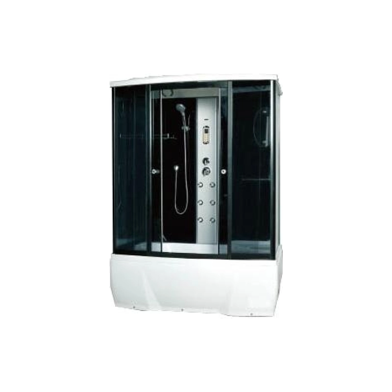 Душевая кабина Loranto CS 77-3 A 150x85x215, гидромассаж, тропич душ, поддон высокий, CS00054498