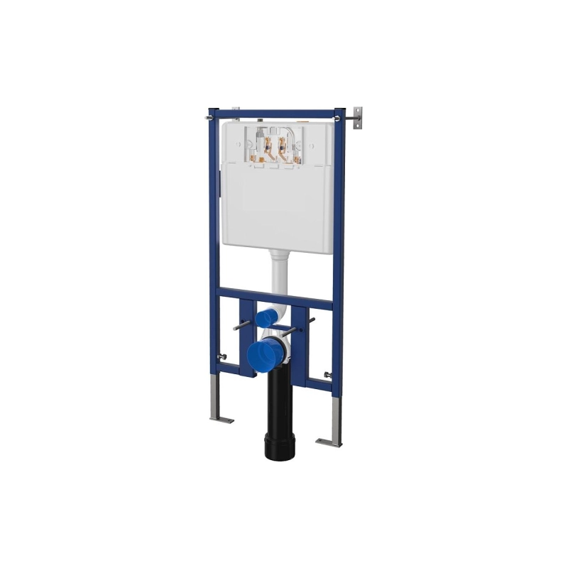 Инсталляция Loranto для подвесного унитаза с метал. рамой, двойной системой слива 3/6 л., 4501