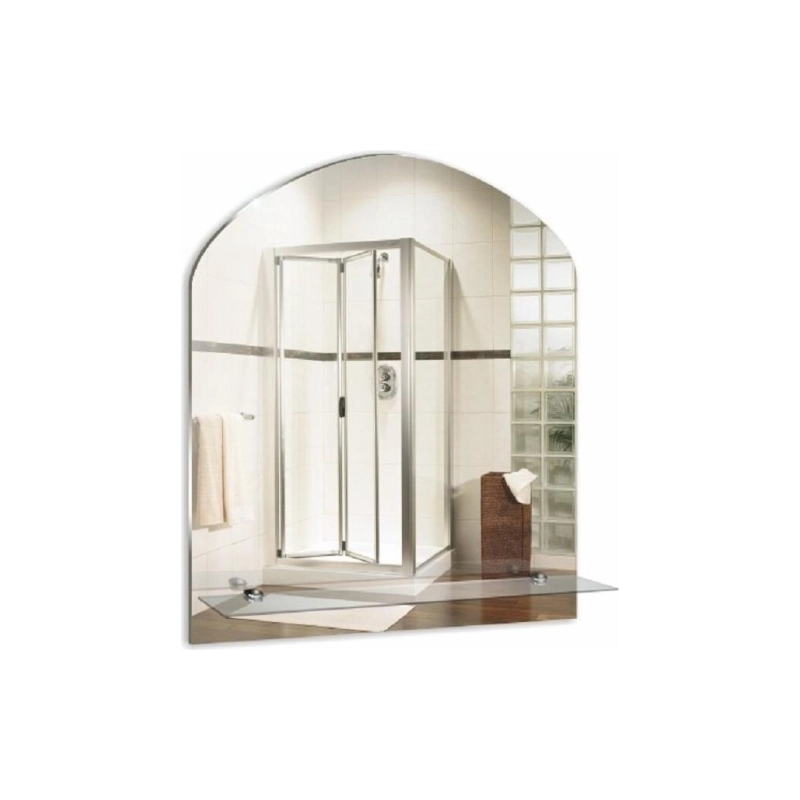 Зеркало LORANTO Арка 500х580 (ШВ), с полкой, 00000000237