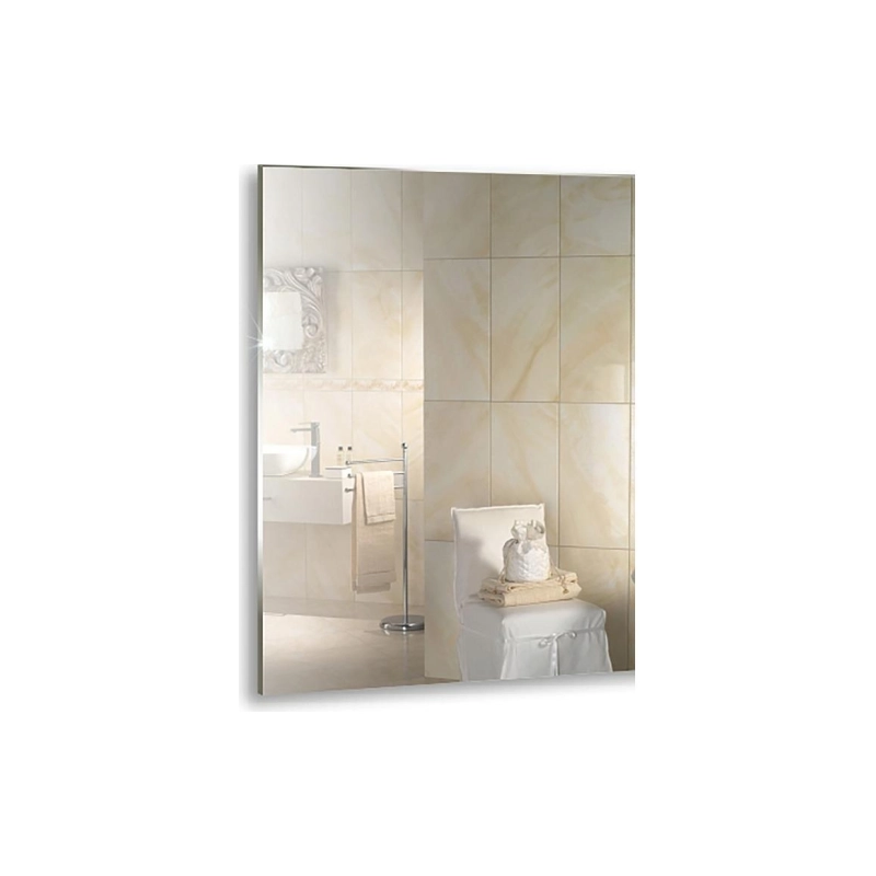 Зеркало LORANTO Прямоугольник 600х800 (ШВ), б/полки, гор/верт крепеж, ФР00000702