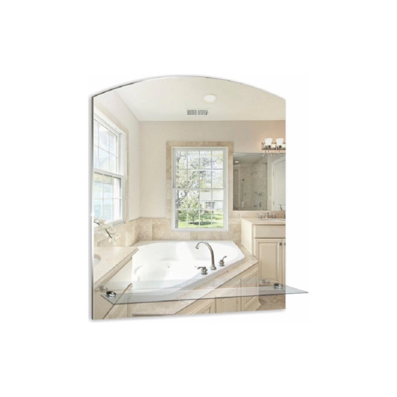 Зеркало LORANTO Шанс 500х580 (ШВ), с полкой, 500988715