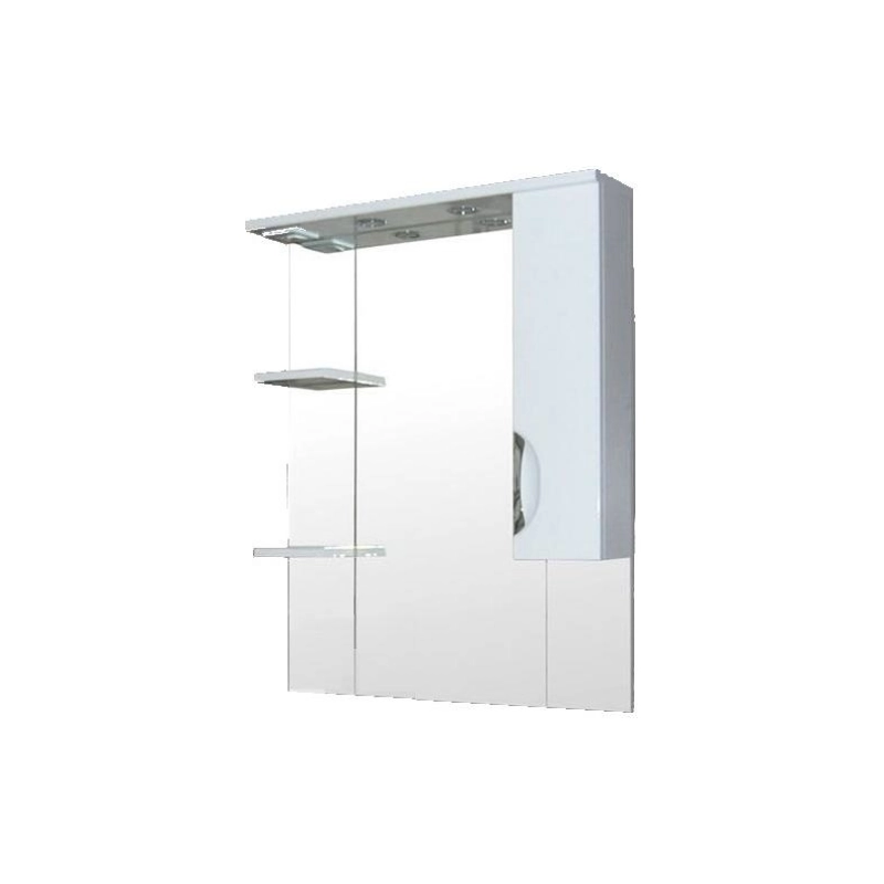 Зеркало-шкаф Loranto Стиль 80 800х1025х170, правостороннее, белый, CS00024670