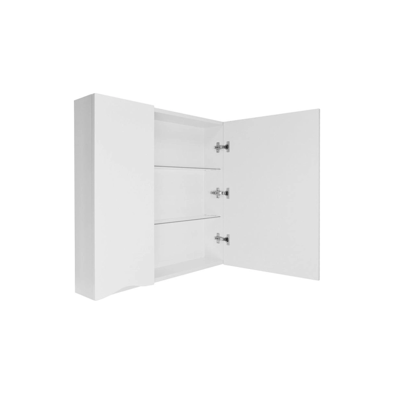 Зеркало-шкаф Loranto Santorini 70 700х140х700, левостороннее, белый, CS00086969