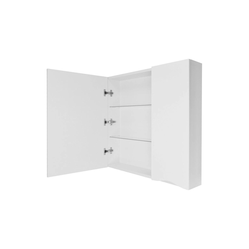 Зеркало-шкаф Loranto Santorini 80 800х140х700, правостороннее, белый, CS00086970