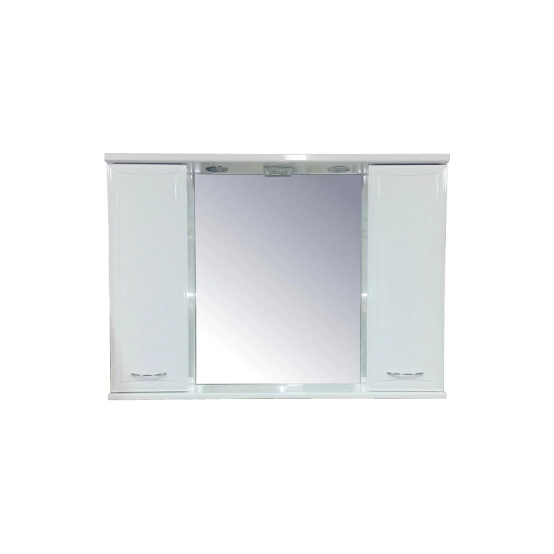 Зеркало-шкаф Loranto Коралл 100 725х1000х170, белый, CS00040227