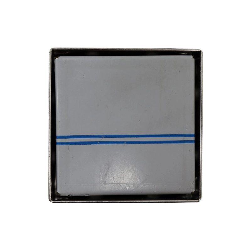 Душевой трап Loranto LIBRA 100x100 мм, прямой вып.D50, реш.н/сталь, сухой.затв., 30650A050K101