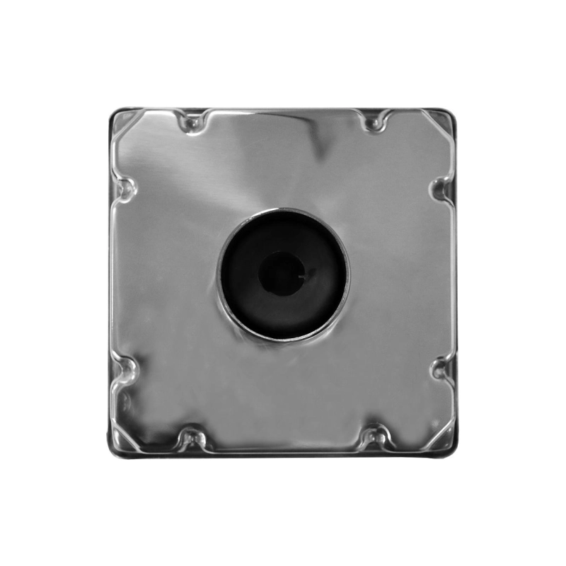 Душевой трап Loranto LIBRA 150x150 мм, прямой вып.D50, реш.н/сталь, сухой.затв., 30650A050K0151