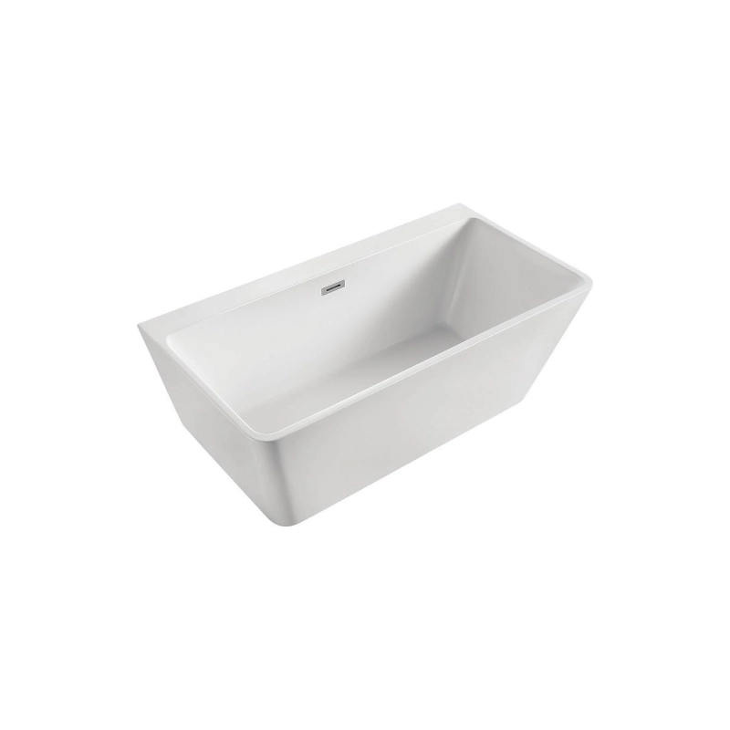 Ванна акрил. OXFORD 170х83х65 см пристенная (сиф.+мет. рамка), OXF17083