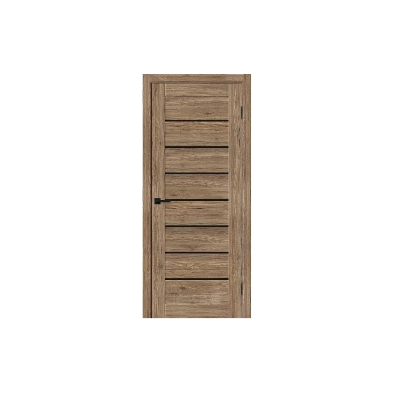 ДП ЭКО Браво-22 Original Oak Black Shine 200*80