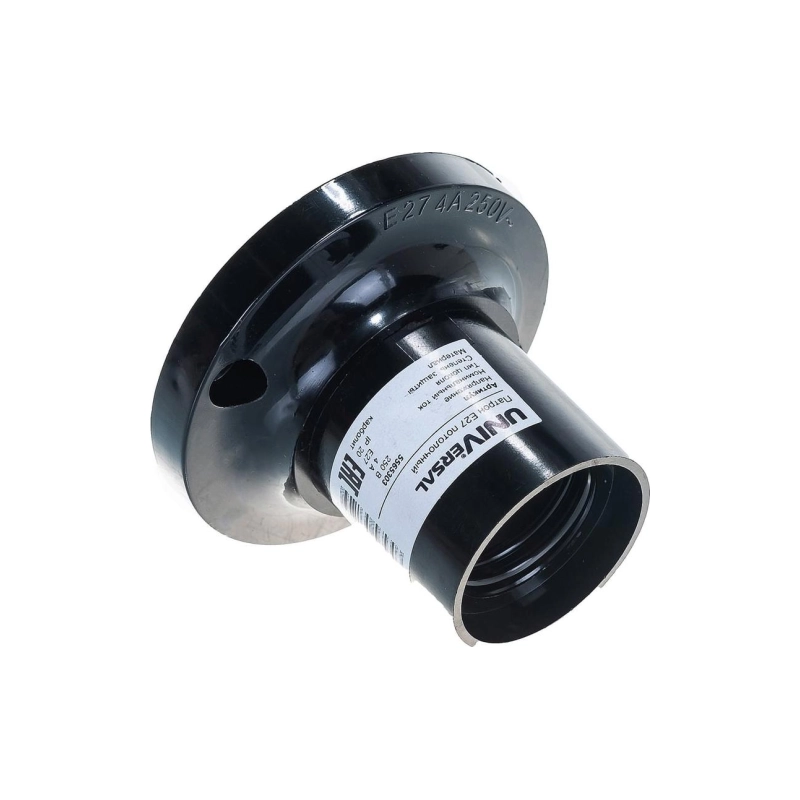 Патрон Е-27 пластиковый потолочный 4А, 250В