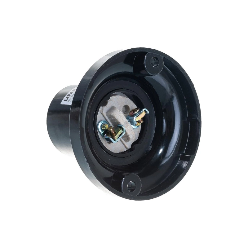 Патрон Е-27 пластиковый потолочный 4А, 250В