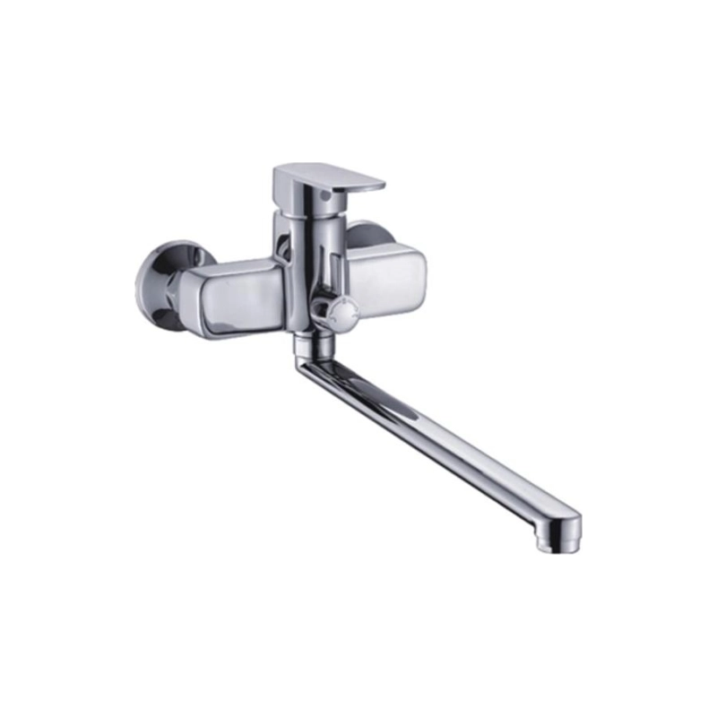 Р19 Смеситель Potato ванна унив.с плоск.прям.пер. для душа Р2219