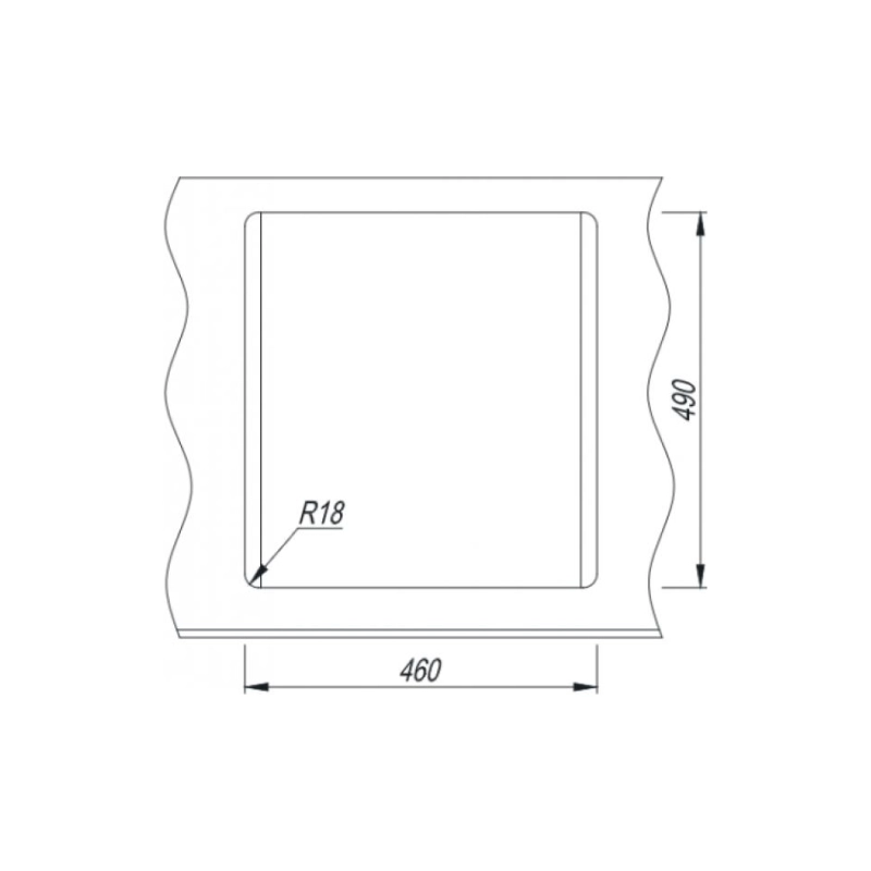 Кухонная мойка FLORENTINA Комби 480 480х510х230мм глубина чаши 200мм, серый шёлк, 21.455.B0480.307