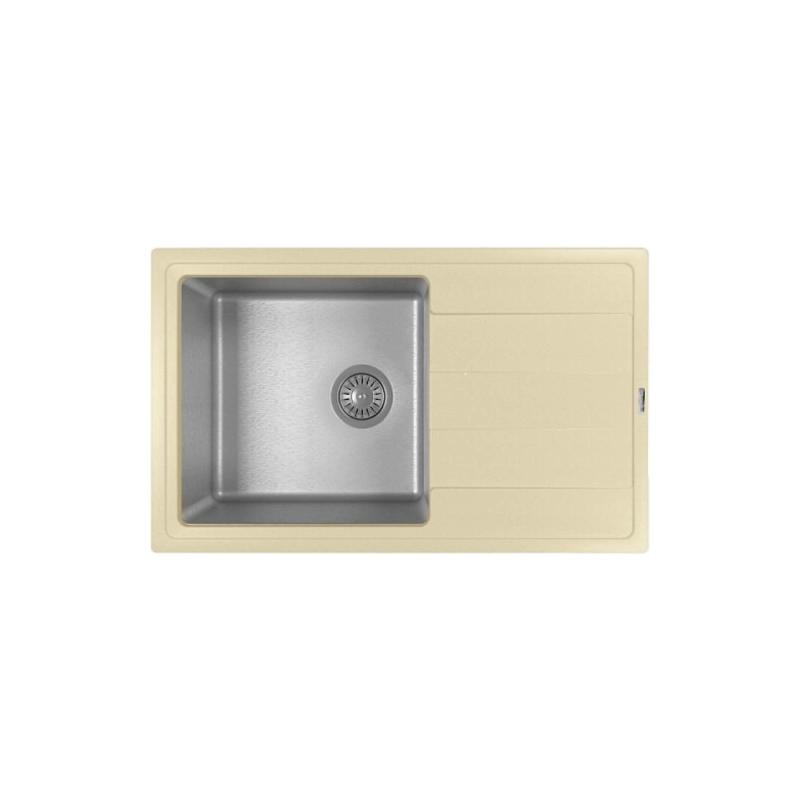 Кухонная мойка FLORENTINA Комби 780 780x480x230мм глубина чаши 200мм, шампань, 21.395.D0780.202