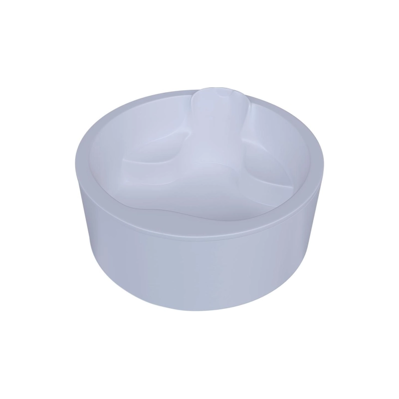 Ванна акрил. Aquatek Аура 180x180 см круглая, без экрана, AUR180-0000003