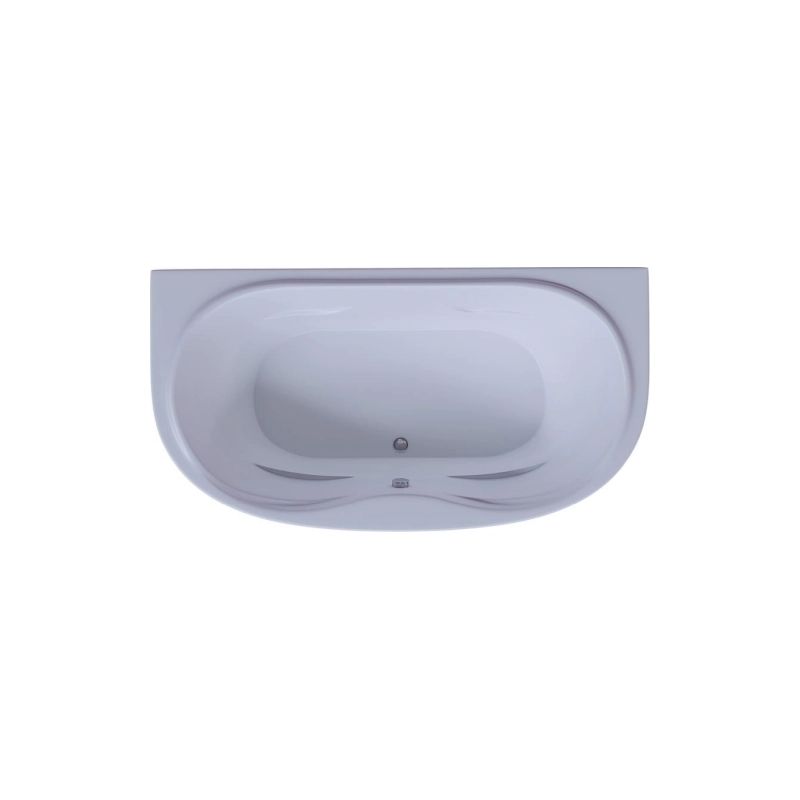 Ванна акрил. Aquatek Мелисса 180x95 см, каркас, без экрана, асимметричная, MEL180-0000006
