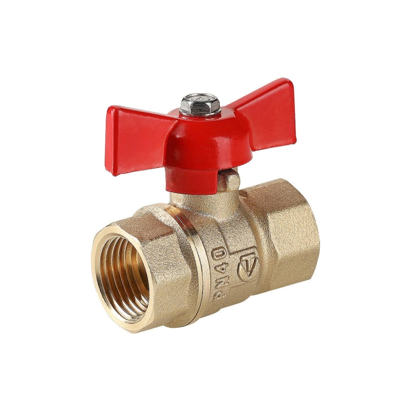 VALTEC Кран шар Стандарт PN40 бабочка 1/2
