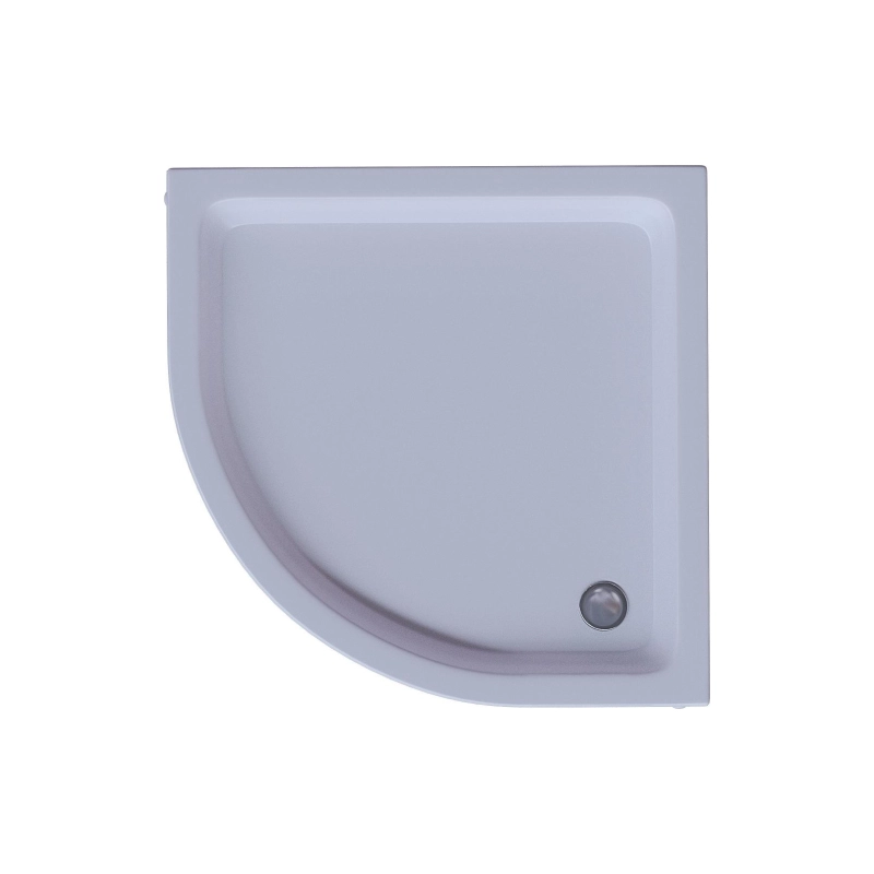 Душевой поддон акрил. Aquatek 80х80х15 см, 1/4 круга, ножки, съемная панель, б/сифона, DPA-0000007