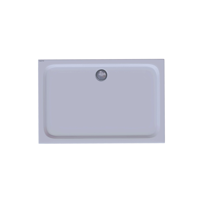 Душевой поддон акрил. 120х80х15 см, прямоугольный, ножки, съемная панель, б/сифона, DPA-0000011