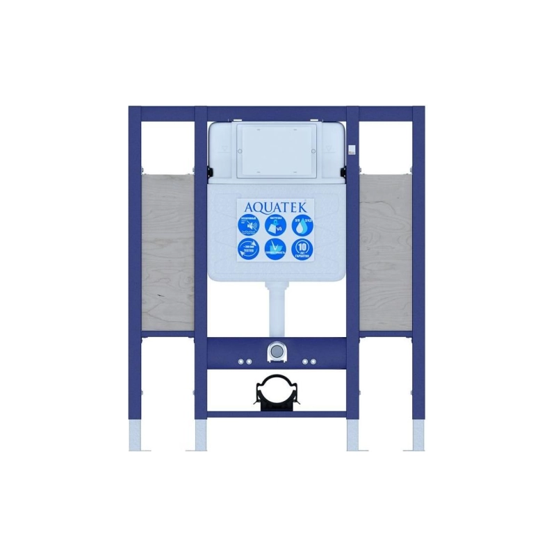 Инсталляция Aquatek для подвесного унитаза, для лиц с ограниченными возможностями, INS-0000015