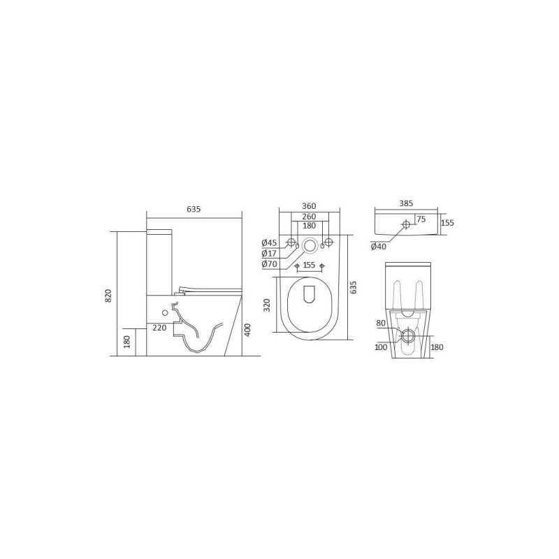 Унитаз-компакт Aquatek Либра New, н/п с арматурой, 2-режима, (сид м/лифт+крепл), гор., AQ1263N-00