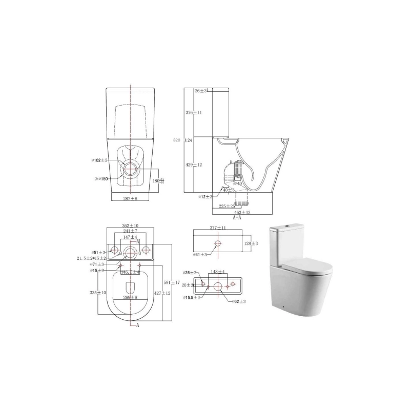 Унитаз-компакт Aquatek Оберон, н/п с арматурой, 2-режима, (сид м/лифт+крепл), гор., AQ1273S-00