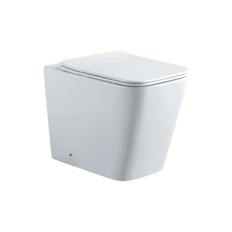 Унитаз приставной Aquatek Либра, безободковый с сид. микролифт, AQ1908N-00