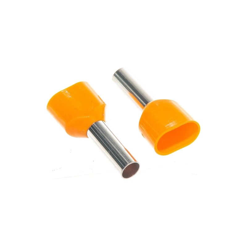 Rexant Наконечник штыревой втулочный изолированный (НШВи 4,0-12) оранж (100шт/уп)