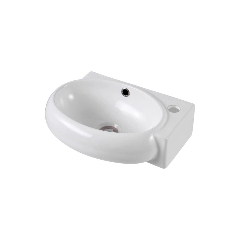 Раковина Aquatek 42 420х280х145 подвесная, правосторонняя, белая, AQ5304-00