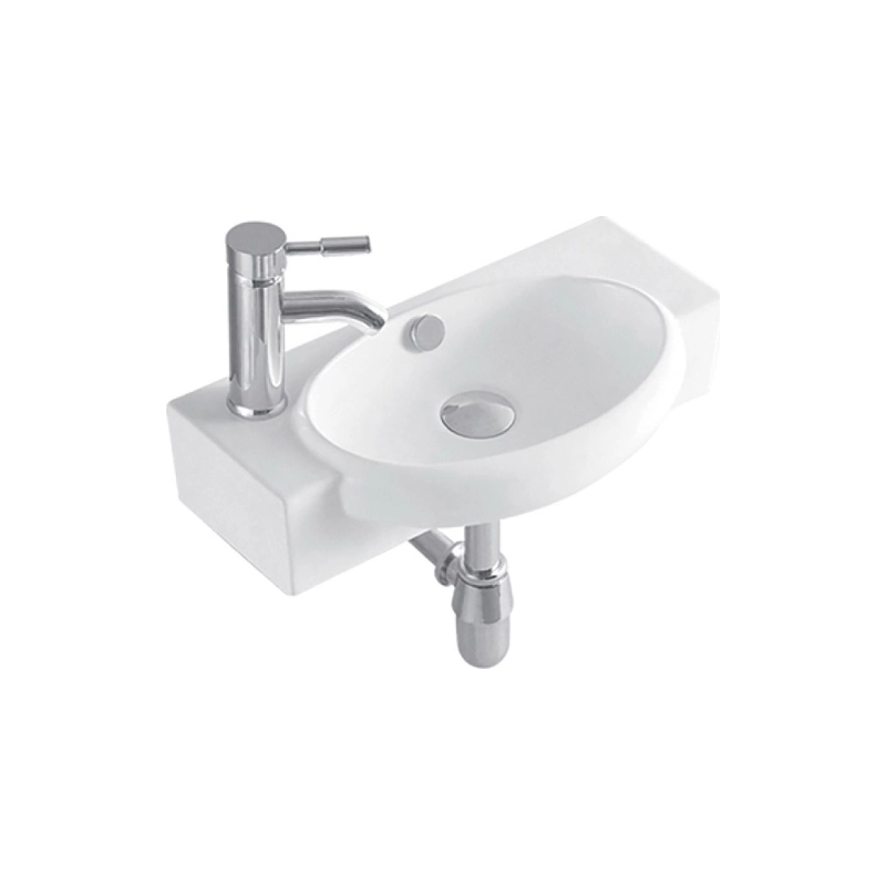 Раковина Aquatek 51 510х275х130 подвесная, левосторонняя, белая, AQ5329-00