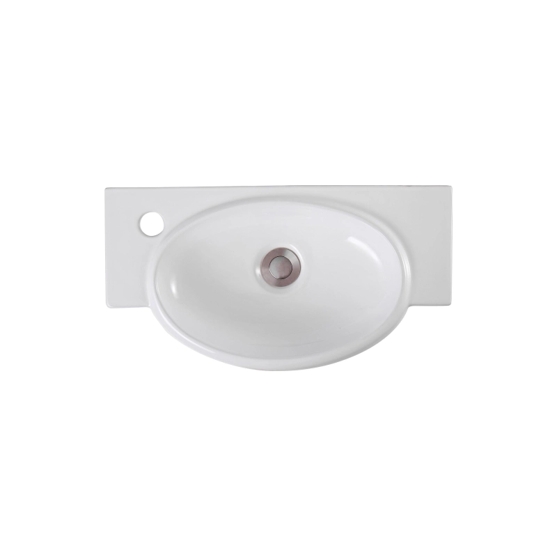 Раковина Aquatek 51 510х275х130 подвесная, левосторонняя, белая, AQ5329-00