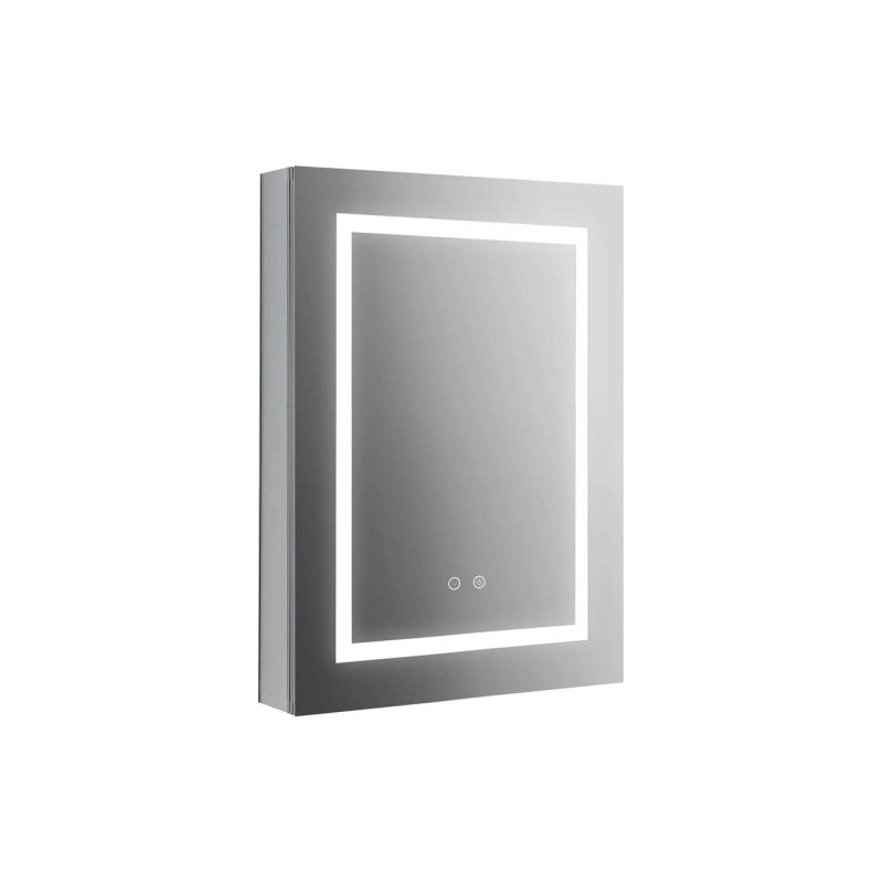 Зеркальный шкаф Aquatek 50 500х700х133, сенс. выкл., светодиод. подсветка, универсальная, AQ7504-MLC