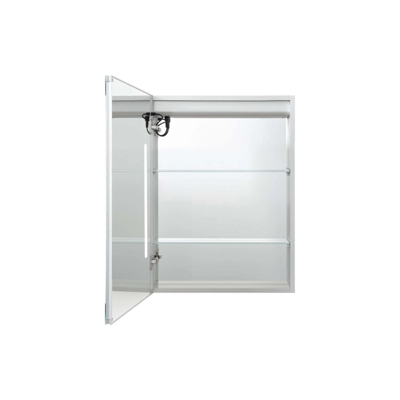 Зеркальный шкаф Aquatek 60 600х800х133, сенс. выкл., светодиод. подсветка, универсальная, AQ7604-MLC