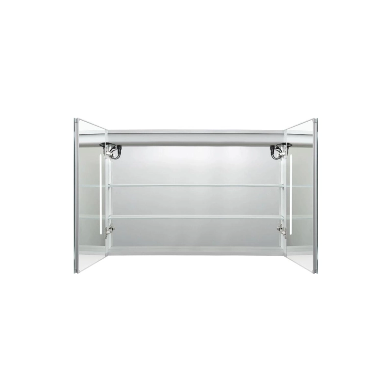 Зеркальный шкаф Aquatek 100 1000х700х133, сенс.выкл., светодиод.подсветка, универсальная, AQ7104-MLC