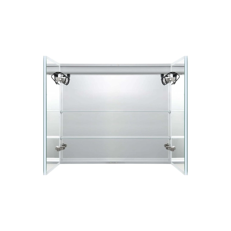 Зеркальный шкаф Aquatek 80 800х700х133, сенс. выкл., светодиод.подсветка, универсальная, AQ7803B-MLC