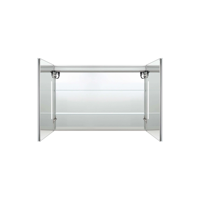 Зеркальный шкаф Aquatek 100 1000х700х133 сенс.выкл., светодиод.подсветка, универсальная, AQ7109-MLC