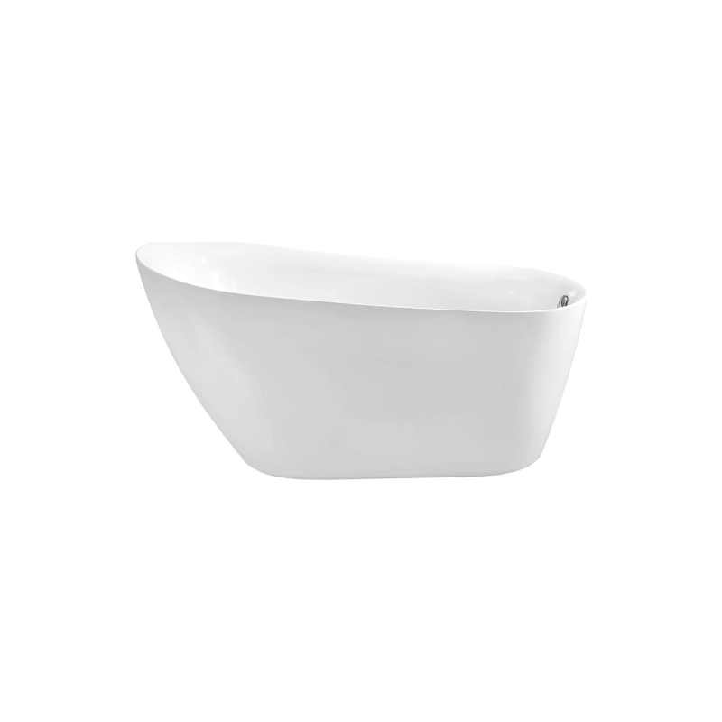 Ванна акрил. Aquatek Лагуна 170х78х71 см свободностоящая (сифон+ножки), AQ-K133778Wt